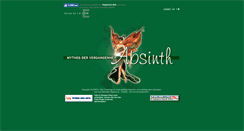 Desktop Screenshot of absinth-shop.at